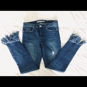 Chelsea & Violet Frayed Jeans